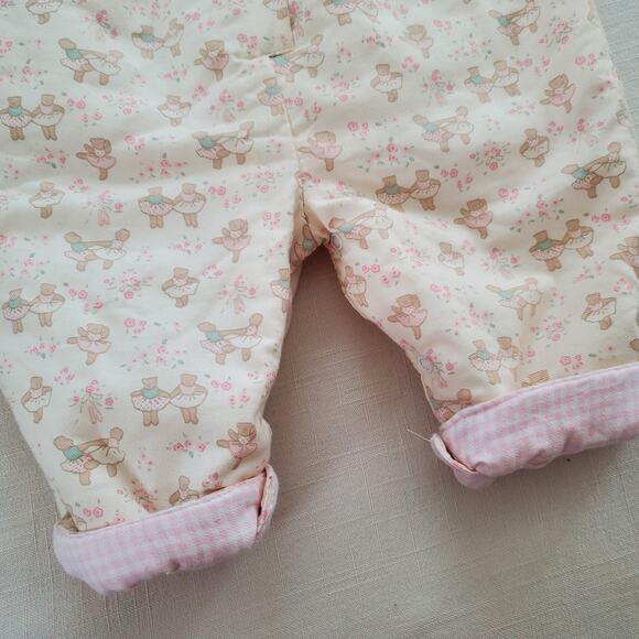 Vintage Ballet Bears Pantsuit 6-9 months - Picture 3 of 6